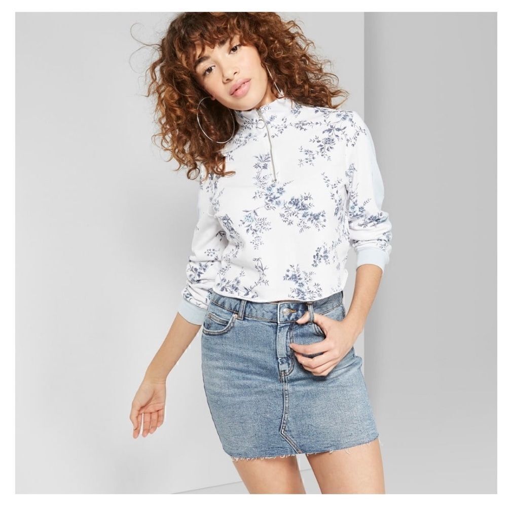 Wild Fable Women's Skirts Wild Fable 5 Pocket Denim Mini Skirt